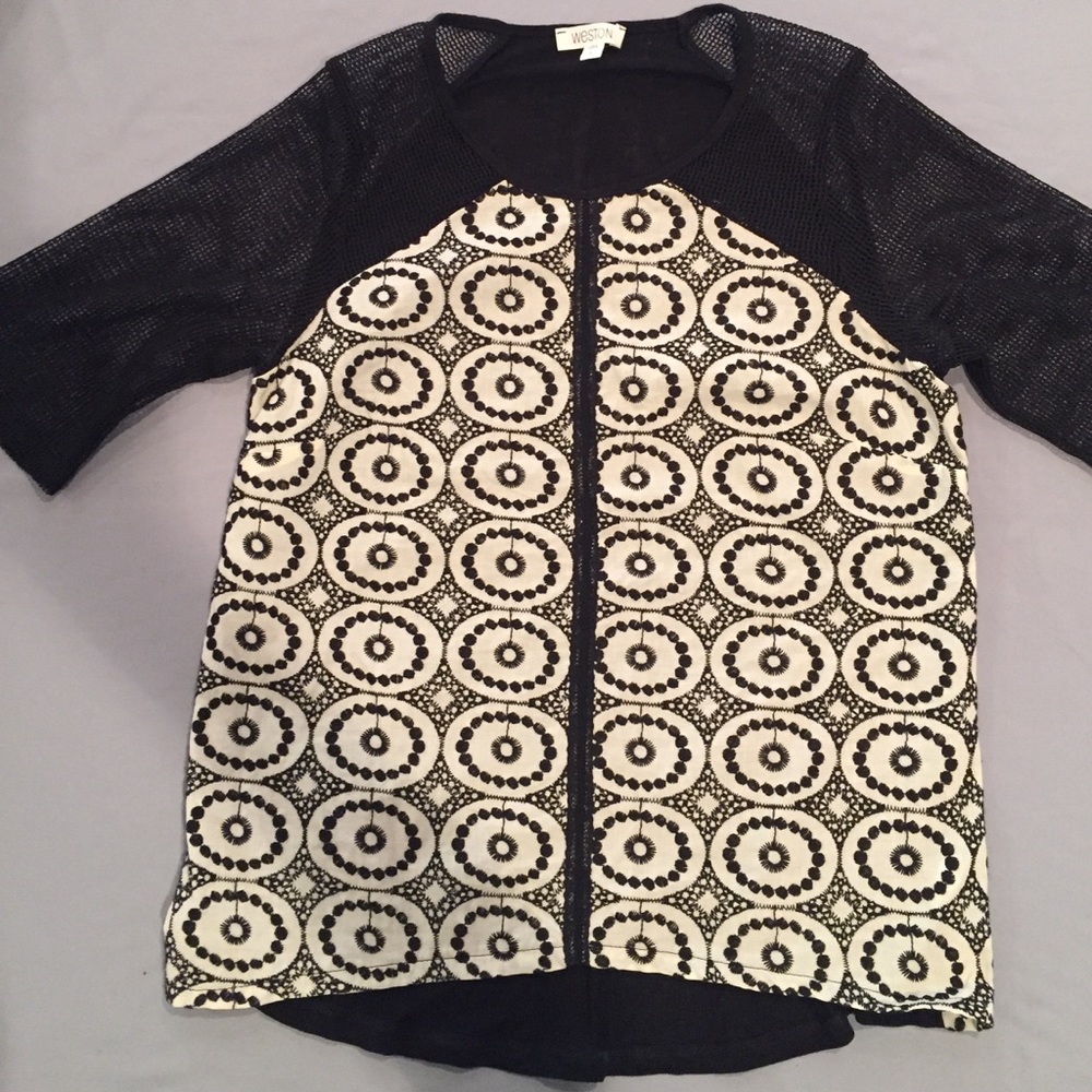 3 1/4 sleeve top